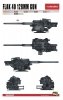 Modelcollect UA72150 WWII Germany landcruiser p.1000 ratte weapon set pack (1:72)